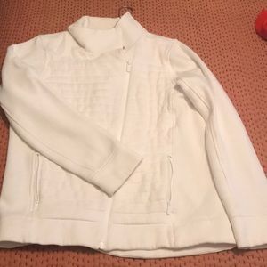 Lululemon Scuba Jacket in White, Size 10